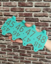 150 Adet Büyükbaş Kulak Küpesi Standart Boy - 4