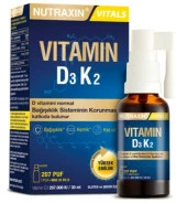 Nutraxin Vitamin D3k2 Sprey 30 Ml 3 Adet - 1