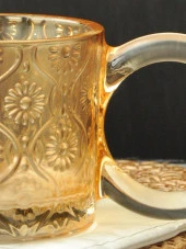 Hicheo Cam Bardak-Kupa Sarı 200 ml - 2