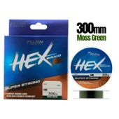 Fujin Hex Braid 8x 300mt Moss Green PE İp Misina - 1