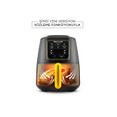 Karaca Air Pro Cook Köz XL Airfryer Fritöz Black Gold 4 Kişilik - 1