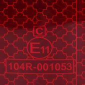 Tüvtürk Onaylı Belgeli Bant 5 Metre 5 cm Kırmızı Reflektörlü Reflektif Fosforlu Şerit Bant İkaz Bandı thumbnail 6