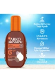 Arko Suncare Spf6 Bronzlaştırıcı Güneş Yağı Sprey 220 ml - 2