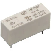 Hongfa HF118F 012-1Z1T 12V 10A 1C 5 Pin Minyatür Pcb Güç Rölesi - 5 Adet thumbnail 2