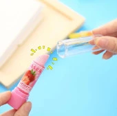 Ruj Silgi , Meyveli Kalp Desenli Ruj Silgi - 3 Adet - 2