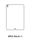 iPad Air 11inç 2024 Arka Uyumlu Ekran Koruyucu Nano Jelatin Koruma - 3