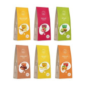 Kayla Gurme Meyve Taneli Çaylar Yeni Seri Kampanya (Çilek, Muz, Ballı Muz, Hurma, Kivi, Kayısı) 6 X 250 gr - 2