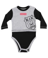 Beşiktaş Orijinal Uzun Kol Bebek Body & Zıbın - 1