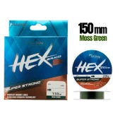 Fujin Hex 8X 150mt Moss green Pe Line İp Misina - 1