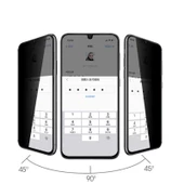 A22 4G Davin 5D Privacy Cam Ekran Koruyucu - 4