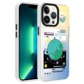 iPhone 13 Pro  Uyumlu KılıfDesenli Dragon Sert Kapak - 1