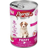 ENERGY PUPPY YAVRU KÖPEK KUZU ETLİ KONSERVE YAŞ MAMA 400GR - 2