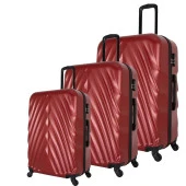 Wexta WX-400 3LÜ Set Kırmızı Valiz - 1