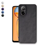 Realme 12 Lite Kılıf Aras Seri Deri Kapak - 1