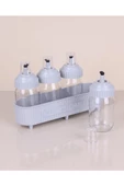 Dörtlü Cam Yağlık Seti 370Cc Royaleks-3384 - 1