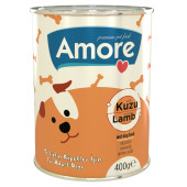 Amore Kuzu Parça Etli Yetişkin Köpek Konserve Mama 5li Ve Eklem Desteği Glukozamin Tablet 72li - 2