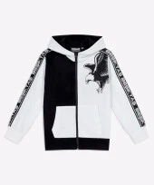 Beşiktaş Orijinal Lisanslı Kartal Baskı Kapüşonlu Çocuk Sweat + Bileklik Set Hediyelik Ahşap Kutulu - 6