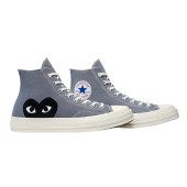 Converse X Comme Des Garçons Play Chuck 70 Unisex Gri Sneaker Unisex Spor Ayakkabı 171847C.057 - 3