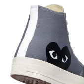 Converse X Comme Des Garçons Play Chuck 70 Unisex Gri Sneaker Unisex Spor Ayakkabı 171847C.057 - 6