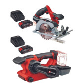 Einhell TE-CS 18/150 Daire Testere TP-BS 18/457 Tank Zımpara 2x2.5ah Akülü Set - 1