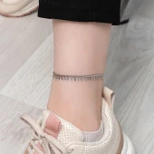 925 Ayar Gümüş Şimşek Halhal - 3