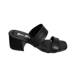 YAZKIŞ Kadın Renkli 5cm Topuklu Terlik - 4