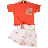 NAZAR ÖRGÜ CEPLİ KESMA JAKAR ŞORTLU KIZ ÇOCUK TAKIM thumbnail 1