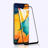 Samsung M10 Ekran Koruyucu 9D Tam Kaplayan Kırılmaz Cam Kavisli - 1