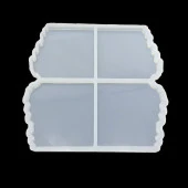 5 Adet Dörtlü Bardakaltı Kalıp - Reçine Epoksi Kalıp - ÇB4 thumbnail 1