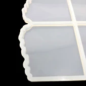 5 Adet Dörtlü Bardakaltı Kalıp - Reçine Epoksi Kalıp - ÇB4 thumbnail 2