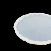 20 Adet Oval Bardak Altı - Reçine Epoksi Kalıp - 820 thumbnail 3