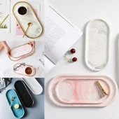 Büyük Boy Terazzo Bardak Altı Reçine Epoksi ve Beton Kalıbı - Kod:315 - 3