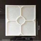 4lü Bardak Altı - Hobi Silikon Kalıbı- Kod: thumbnail 2