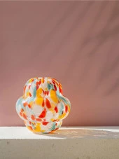 The Mia Colored Cam Vazo 20x22 cm VZO0061 - 2