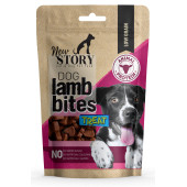 Amore Puppy 12li Kuzu Etli Pirinç Yavru Köpek Konservesi Ezme, New Story 3x80gr Lamb Bites Ödül - 3