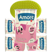 Amore Puppy Kuzu Etli Yavru Köpek Konserve, Tüy Tarama Fırçası Elastik - 1