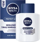 NIVEA Men Protect&Care Nemlendirici Tıraş Sonrası Balsam 100ml,Hızlı Emilir,Normal ve Kuru Ciltler - 2