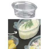 Kapaklı Plastik Sos Kabı 80 Cc Sızdırmaz Kap Sosluk 100'lü - 1