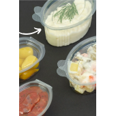 Kapaklı Plastik Sos Kabı 80 Cc Sızdırmaz Kap Sosluk 100'lü - 4