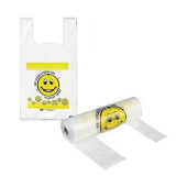 Gülenyüz Baskılı Rulo Poşet Büyük Boy 10 Rulo Hışır Atlet Poşet Market Manav Poşeti - 2