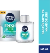 NIVEA Men Cool Kick Fresh Tıraş Sonrası Losyon 100ml, Serinleten Ferahlık - 1