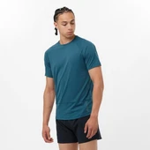 Salomon LC2194600 Cross Run Ss Tee M Erkek Tişört - 1