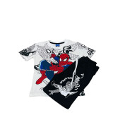 Spiderman Temalı Çocuk Tişört ve Şort Takımı - 4