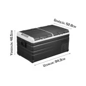 Icepeak Santa Kompresörlü Buzdolabı 95 Litre-SİYAH - 9