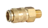 Pnömatik Sarı Stoper Otomatik Rekor Erkek Gövde T21 - M12x1.5 - 1