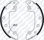 ARKA FREN BALATASI PABUC R12-M131-C15 YAPISTIRMA - 1
