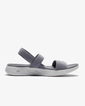 Skechers On-the-go 600 - Flawless Kadın Gri Sandalet 15312 Gyw - 2