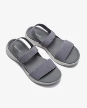 Skechers On-the-go 600 - Flawless Kadın Gri Sandalet 15312 Gyw - 6