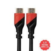 Hytech HDMI Kablo 1.4V 3D Altın Uçlu 1.5 Metre (HY-HDM1) - 1