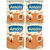 Amore Kuzu Etli 4-köpek Konservesi, Osso Köpek Glukozamin Kondroitin 2 Çinko Biyotin Tablet, 12li Sticks - 6